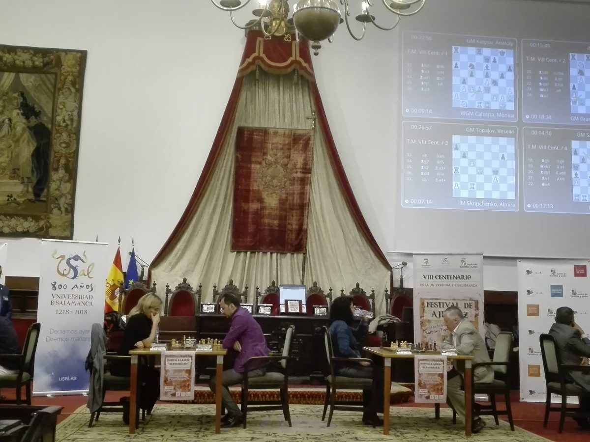 El ajedrez, un valor para&nbsp;Salamanca